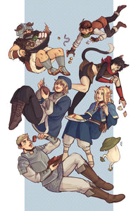 Delicious in Dungeon Meshi Print