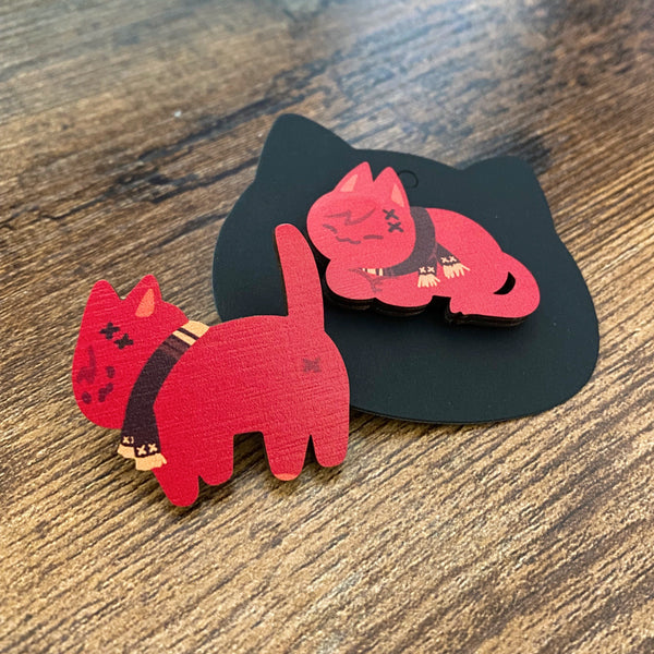 PREORDER FFXIV: G'raha Tia Cat Pins